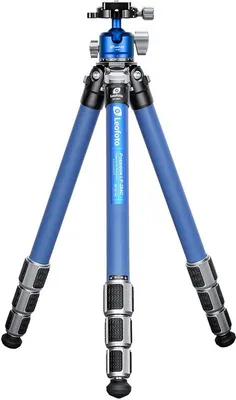 Produktbild von Leofoto Carbon-Dreibeinstativ LP-284C Poseidon + Ballhead LH-30 (Blue)