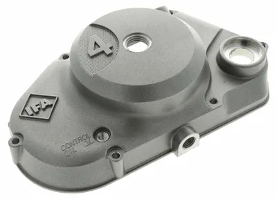 Produktbild von Kupplungsdeckel 4 Gang ohne DZM, Silber lackiert - Simson KR51/2, S51, S53, S70, S83, SR50, SR80