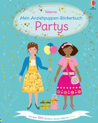 Produktbild von Mein Anziehpuppen-Stickerbuch: Partys