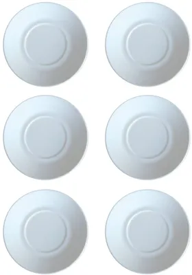 Produktbild von Cylindrique White Untertasse 14cm - 6 Stück