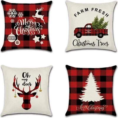 Produktbild von Famanu Kissenbezug Weihnachtsdesign - 45 x 45 cm