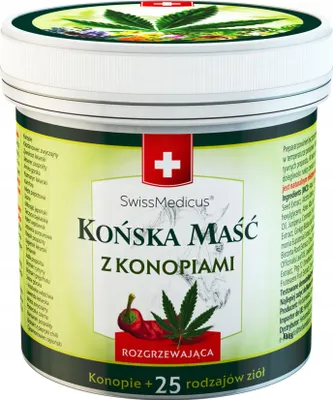 Produktbild von Pferdesalbe mit Hanf, wärmend für Gelenke, Herbamedicus, 500 ml