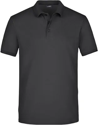 Produktbild von James+Nicholson JN710 | Herren Elastic Polo Piqué - Farbe: Black - Größe: S