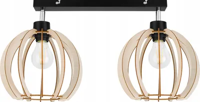 Immagine prodotto di Moderna Lampada A Sospensione A Led In Legno