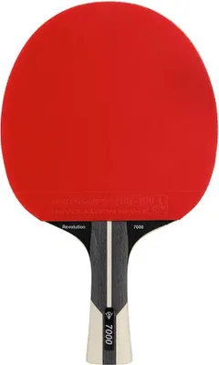Image de Raquette de ping-pong Dunlop Revolution 7000 Rouge,Noir Rouge,Noir One Size