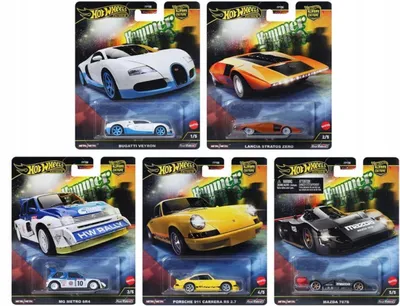 Produktbild von HOT Wheels Premium Hammer Drops Set – Car Culture – 5 Fahrzeuge – Neu– Sammlerset – FPY86-976F