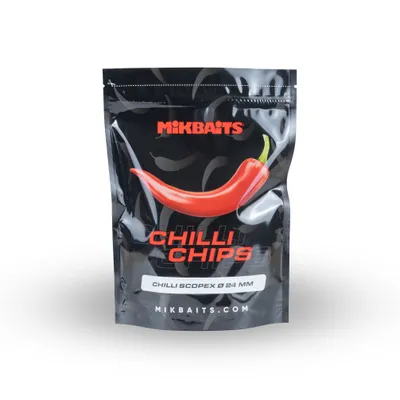 Zdjęcie produktu dla Mikbaits Boilie Chilli Chips Chilli Scopex 24mm, 300g