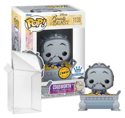 Produktbild von Funko Pop! Disney: Beauty and the Beast - Cogsworth #1138 Exclusive CHASE