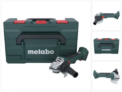 Zdjęcie produktu dla Akumulatorowa szlifierka kątowa Metabo W 18 L BL 9-125 18 V 125 mm bezszczotkowa + metaBOX ( 602374840 ) - bez akumulatora, bez ładowarki