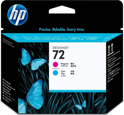 Produktbild von HP No72 Magenta and Cyan Printhead
