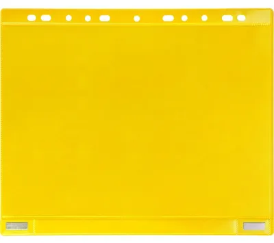 Produktbild von TARIFOLD Magnetische Sichttasche B265xH315mm gelb f.Format DIN A4 - 181124