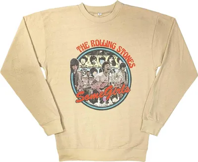 Image de The Rolling Stones - "Some Girls" Sweatshirt für Herren/Damen Uni RO9251 (L) (Sand)