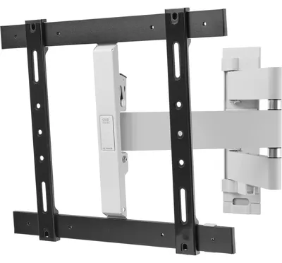 Produktbild von One For All WM6454, 81,3 cm (32"), 195,6 cm (77"), 200 x 100 mm, 400 x 400 mm, 0 - 6°, Schwarz, Weiß