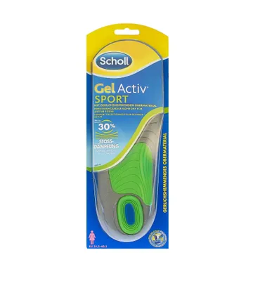 Obrázok produktu pre Scholl Gelactiv Sport Gelove vložky do športovej obuvi pre ženy 1 pár 1 ks