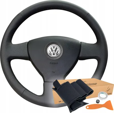 Obrázek produktu pro Potah volantu pro Golf Polo Cadillac Jetta Tiguan Touran Eos