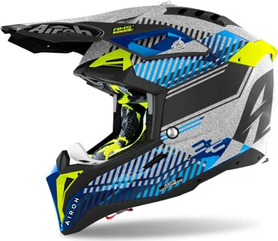 Produktbild von Airoh Aviator 3 Wave Carbon Motocross Helm (Silver,XXL (63))
