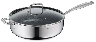Produktbild von Pfanne mit Deckel aus Edelstahl 18/10 Flavoria 38 cm