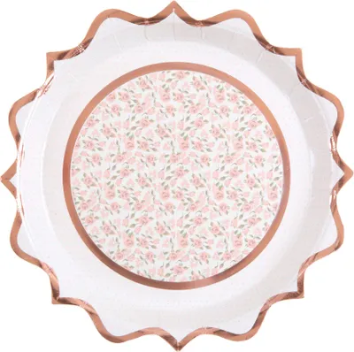 Obrázek produktu pro 10 papírových talířů Arabesque ballerina 22,5 cm