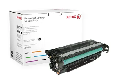 Produktbild von Xerox Tonerpatrone Schwarz. Entspricht HP CE400X. Mit HP Colour LaserJet M551DN, Colour LaserJet M575 kompatibel
