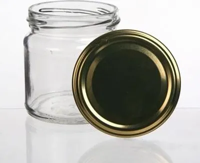 Zdjęcie produktu dla Helmet - Słoiki Szklane 200Ml Z Zakrętką, 6 Sztuk - Idealne Do Przetworów