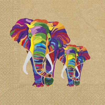 Produktbild von Elephant Servietten 20 Stück