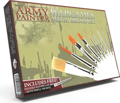 Produktbild von The Army Painter – Mega-Pinselset (Box)