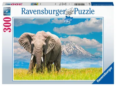 Produktbild von Puzzle 300 Teile African Elephant Ravensburger 13320 für Erwachsene & Kinder ab