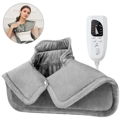Produktbild von Wärmekissen für Nacken Schulter mit 6 Wärmestufen Heizkissen Schulter Nacken, Abschaltautomatik, Geschenke für Mütter, Frauen, Mama, Papa
