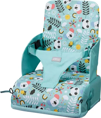 Image de Siège rehausseur NUBY Panda - Pliable - Mousse - Imperméable - Dès 6 mois