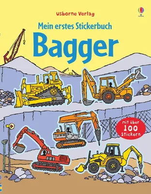 Immagine prodotto di Mein erstes Stickerbuch: Bagger