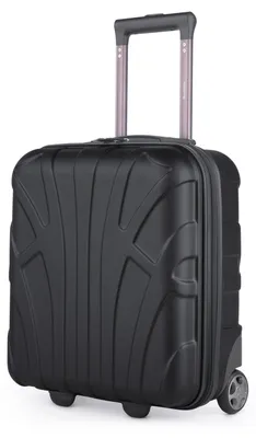 Obrázek produktu pro Suitline - Příruční zavazadlo 45x36x20 cm malý kufr EasyJet Underseat Trolley 2 kolečka kabinový kufr 45cm Cabin Bag max. 30L volné zavazadlo letadlo pod sedadlo ,Black