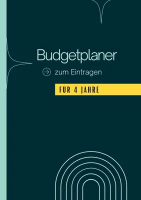 Produktbild von Budgetplaner für 4 Jahre