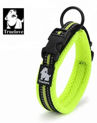 Produktbild von Truelove Hundehalsband Neongelb M