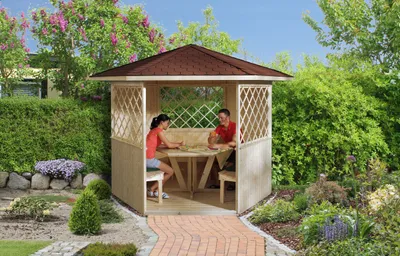 Produktbild von Pavillon 233 "Alles dabei" B x T x H 283 x 327 x 245