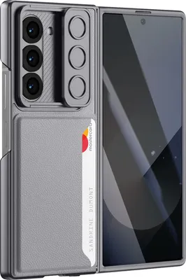 Zdjęcie produktu dla Avizar, etui ochronne + osłona ekranu dla Galaxy Z Fold6, szary