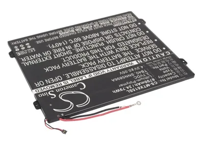 Image de TECHTEK Batterie compatible avec [Motorola] MZ615, MZ616, MZ617, Xoom 2 10.1 remplace L-L-L DC110510, pour SNN5896A, pour TB40