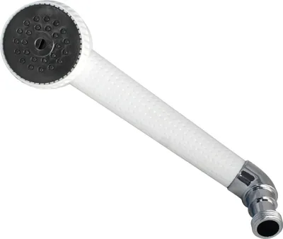 Image de Poignée de douche blanche