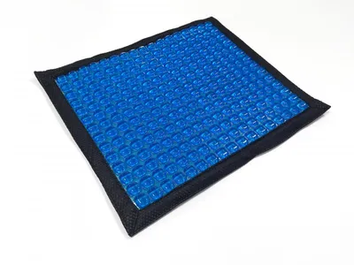 Produktbild von Lifenaxx Sitzrückenmatte mit Kühlgel LX-045 – Ergonomisches Wabendesign Für Steißbein & Rücken, 240 Noppen