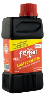 Produktbild von FERTAN 22001 Rostkonverter Rostumwandler Rostschutz Rostentferner 250 ml Blister