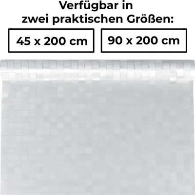 Produktbild von Fensterfolie Sichtschutzfolie Folie große Quadrate, statisch haftend