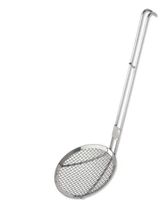 Produktbild von Edelstahl Netzschaumlöffel, Ø 16 cm, Länge 35 cm