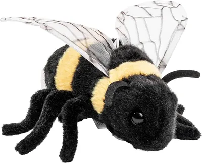 Produktbild von Uni-Toys - Hummel - 16 cm (Länge) - Plüsch-Insekt, Biene - Plüschtier, Kuscheltier