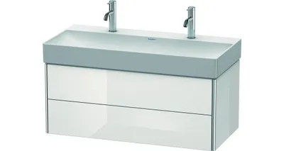 Zdjęcie produktu dla Duravit szafka podumywalkowa XSQUARE 397x984x460mm biały wysoki połysk