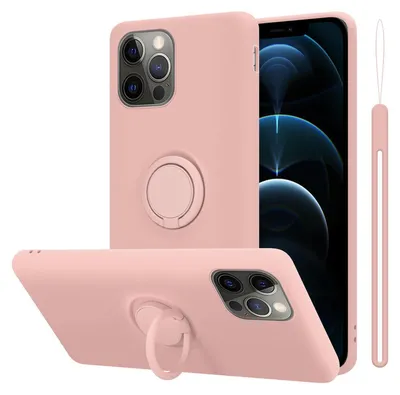 Immagine prodotto di Custodia Cadorabo per Apple iPhone 13 MINI custodia protettiva in rosa custodia per telefono cellulare TPU custodia cover