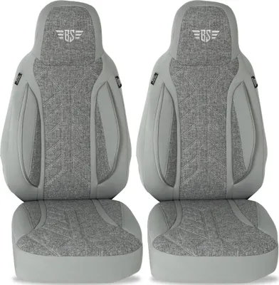 Produktbild von Schonbezüge Sitzbezüge für Jeep Compass 2 Bj 2016-20 in Grau PLKT208