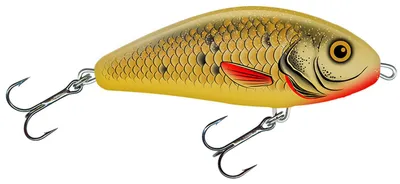 Image de Leurre Salmo Fatso 10 cm 48 g, nageur, Golden Bait
