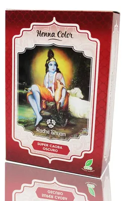 Zdjęcie produktu dla Radhe Henna Super Caoba Oscuro Polvo 100g
