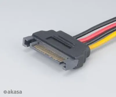 Produktbild von Akasa SATA zu Molex Adapterkabel