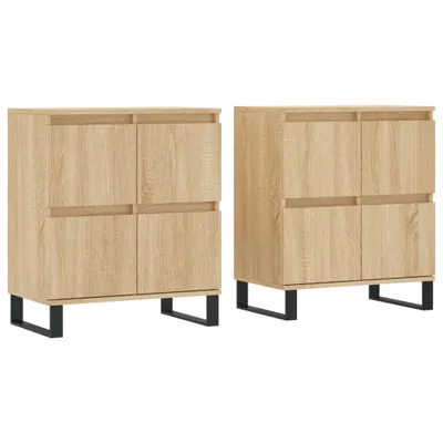 Produktbild von Sideboards 2 Stk. Sonoma-Eiche Holzwerkstoff