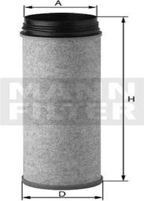 Obrázek produktu pro Vzduchový filtr MANN-FILTER CF 1760